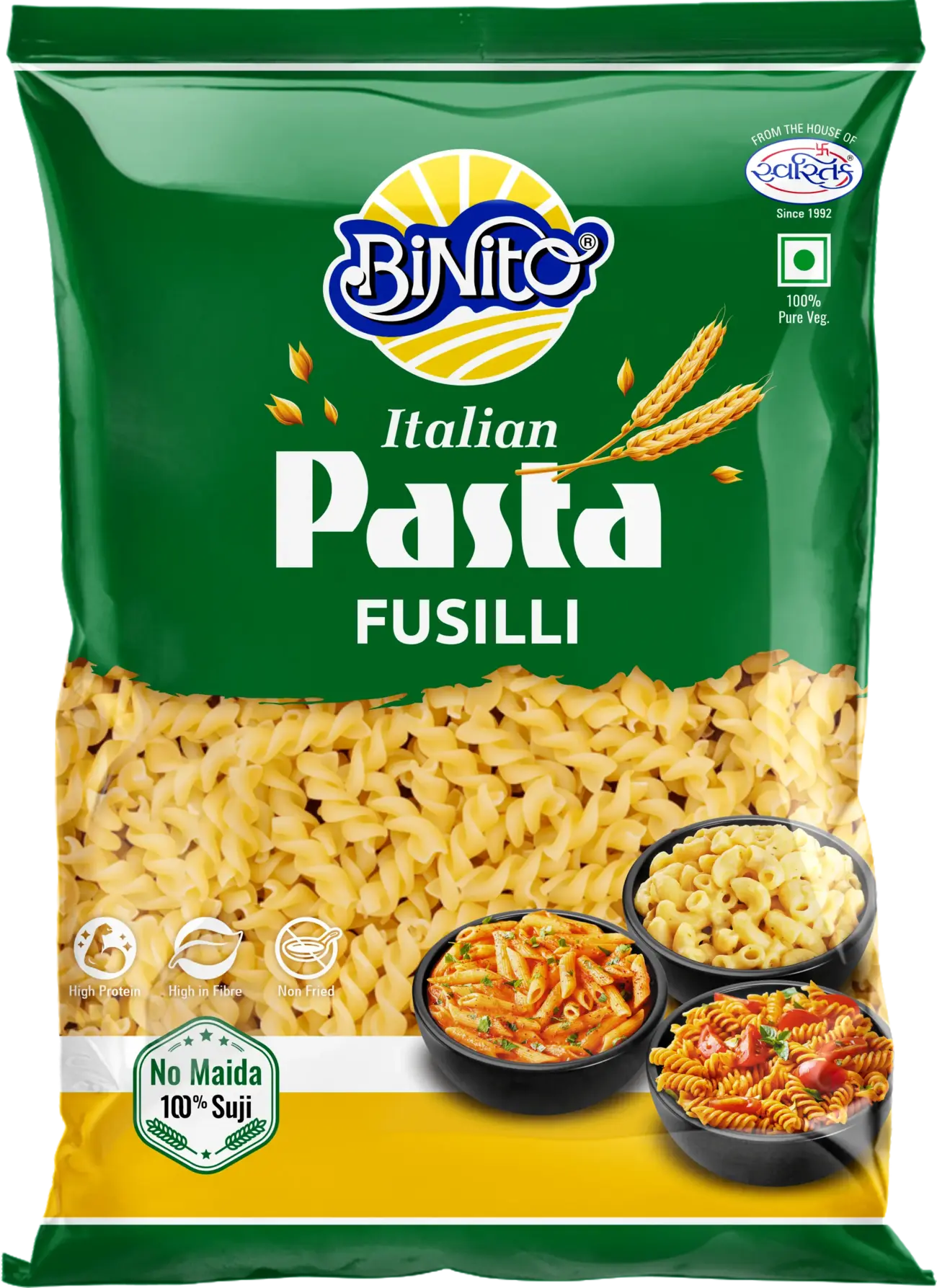 Binito Fusilli Pasta 500g