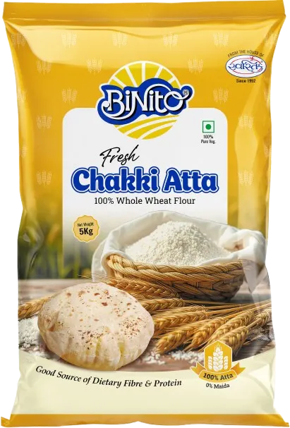 Binito Fresh Chakki Atta 5 Kg